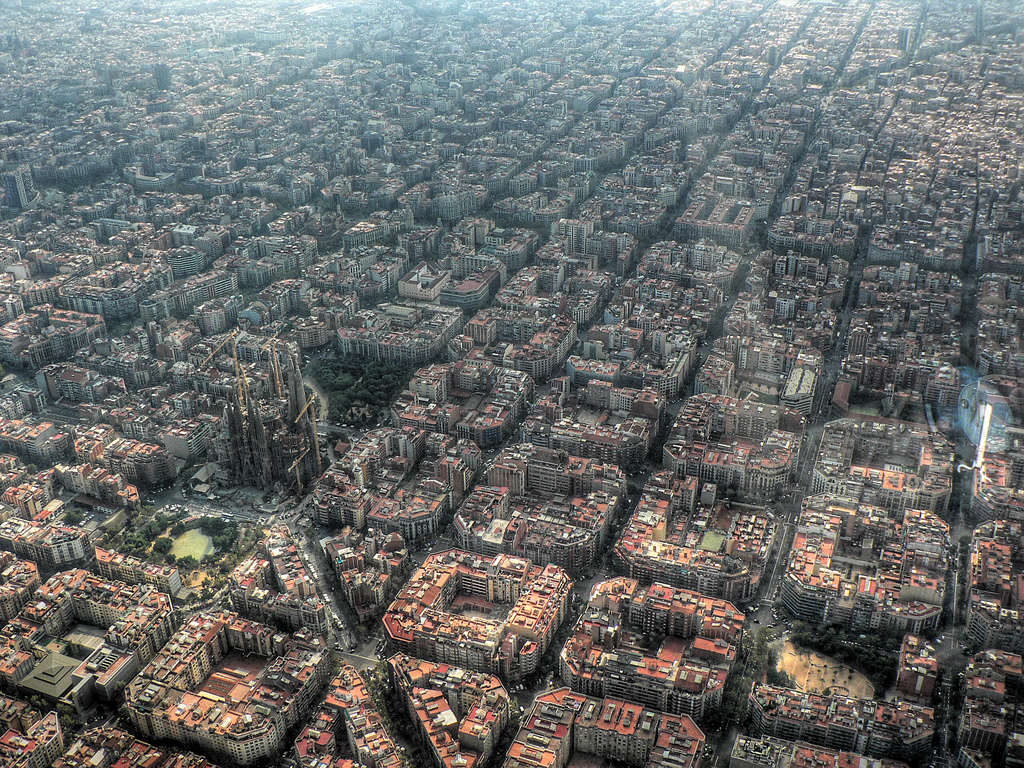 Barcelona Aerial Photo